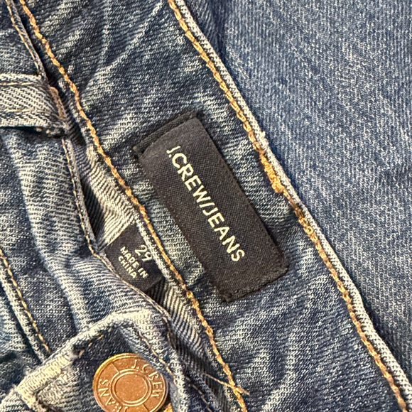J. Crew Women's Blue Straight Leg Jeans - Picture 6 of 8